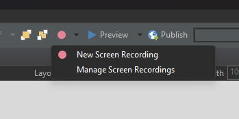 new screen recording